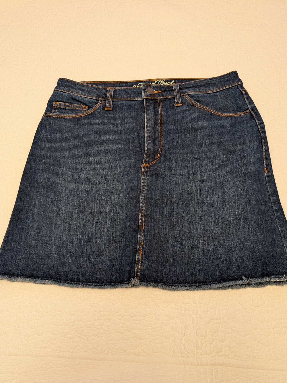 Universal Thread Dark Blue Denim Mini Skirt